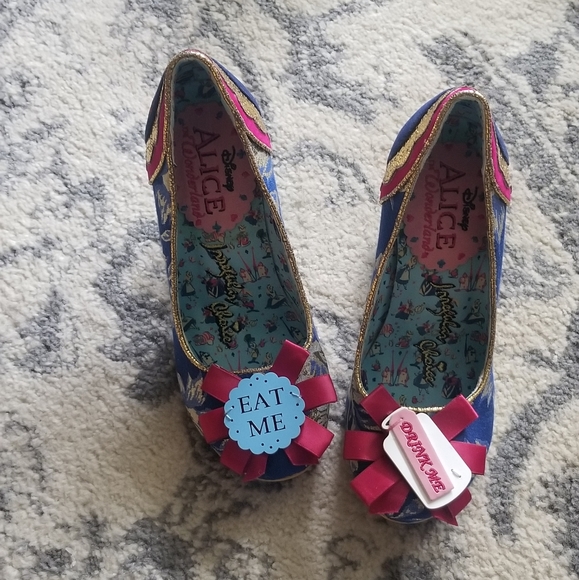 Irregular Choice Shoes - Alice in Wonderland x Disney heels